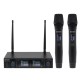 W Audio DM800 Dual Handheld Wireless Microphone